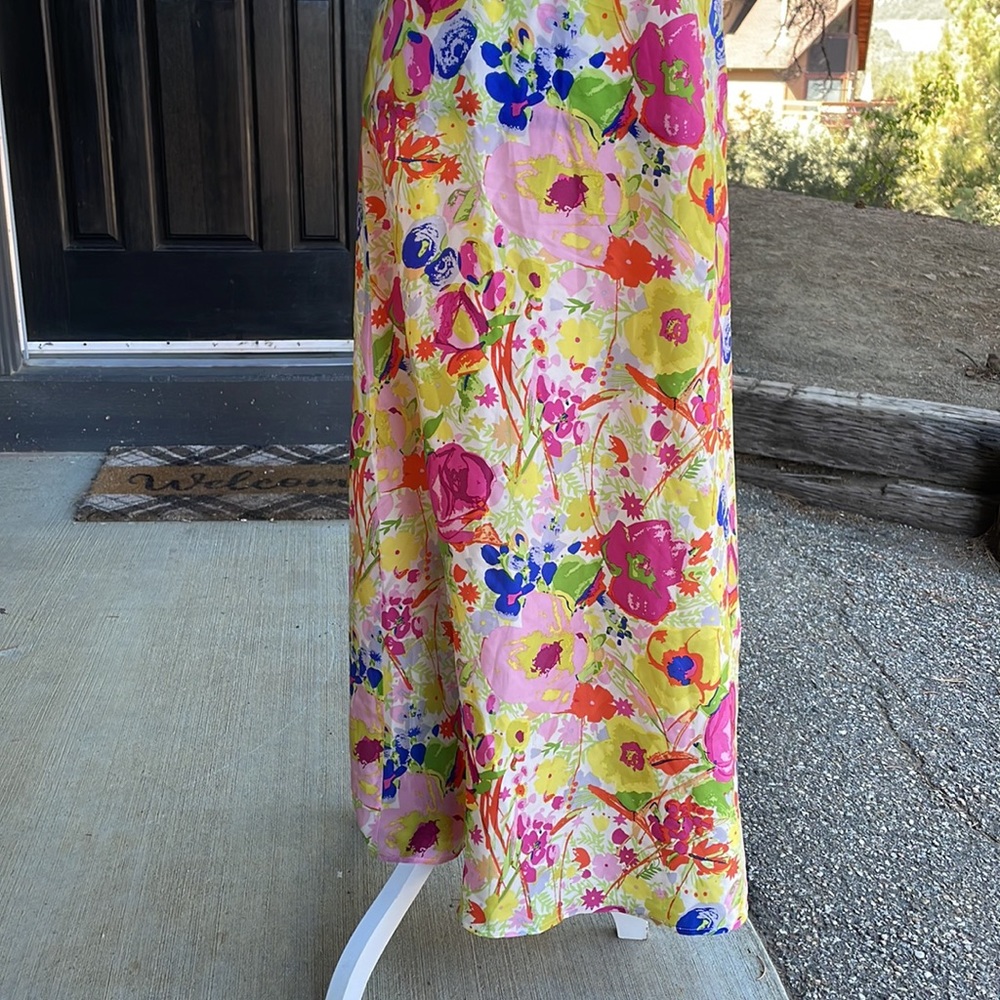 100% silk Anthropologie by B.B.Dakota  maxi dress new never worn. - Picture 12 of 13